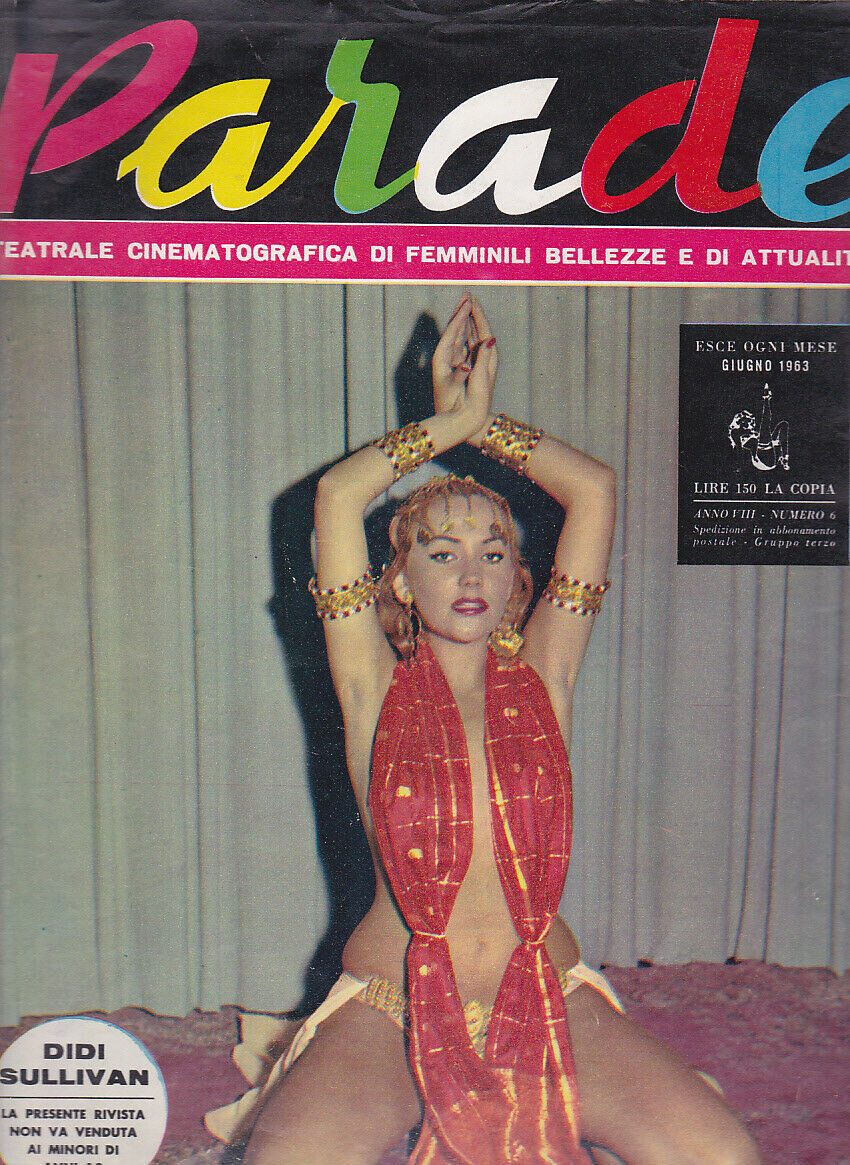 PARADE magazine side cover June 1963