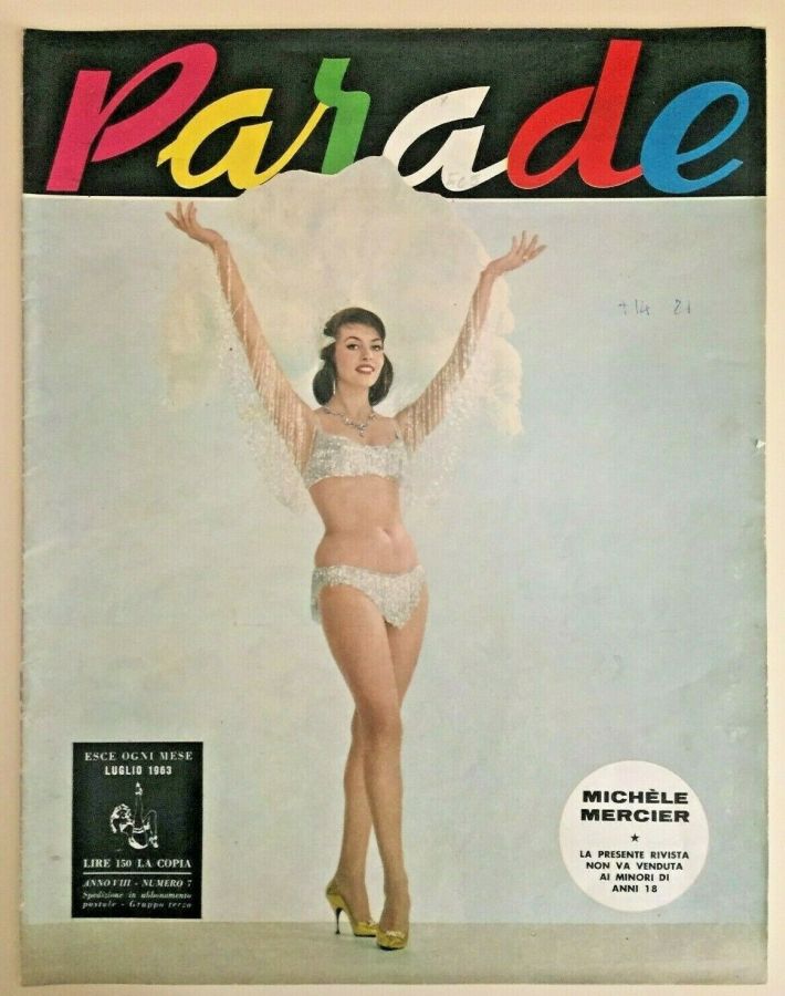 PARADE magazine side cover July 1963