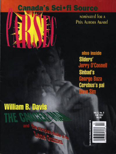 PARSEC magazine side cover  Vol 2 No  3 Fall 1997