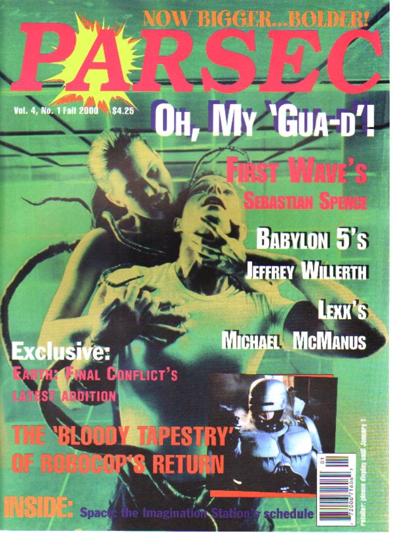 PARSEC magazine side cover  Vol 4 No  1 Fall 2000