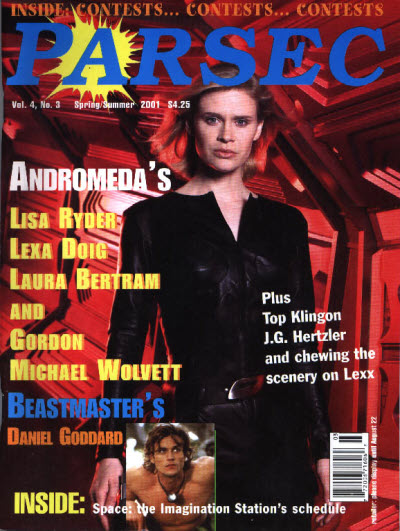 PARSEC magazine side cover  Vol 4 No  3 Spring 2001