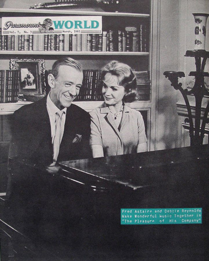 PARAMOUNT WORLD magazine side cover  March 1961