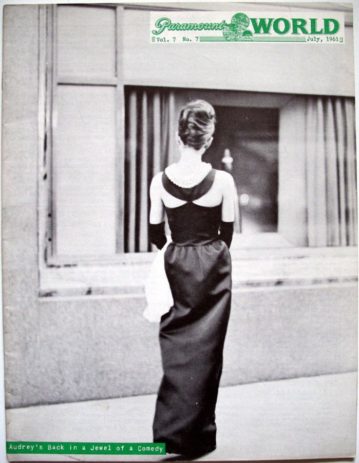 PARAMOUNT WORLD magazine side cover  July 1961