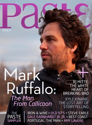 PASTE magazine side cover Issue 4 October 2002