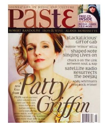 PASTE magazine side cover April 2004