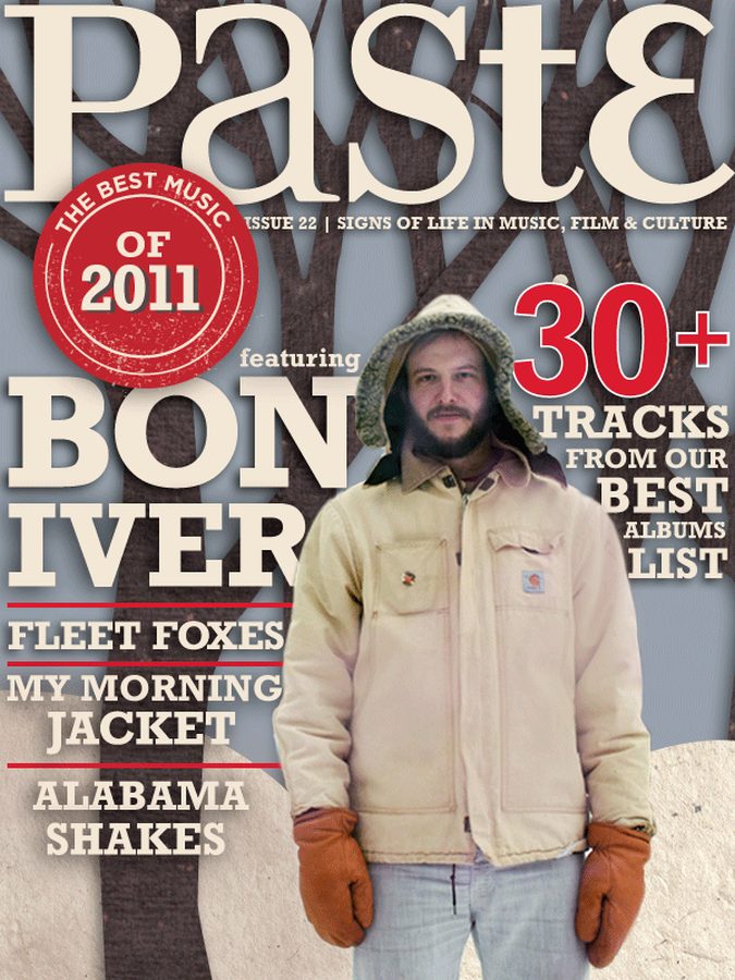 PASTE magazine side cover Issue 22 February 2006