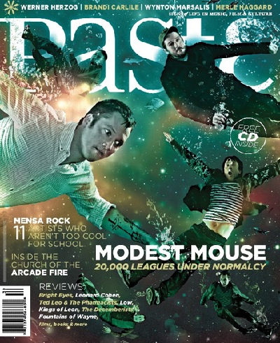 PASTE magazine side cover Issue 29 April 2007