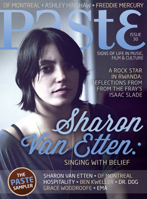 PASTE magazine side cover Issue 30 May 2007