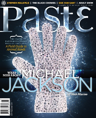 PASTE magazine side cover Issue 40 March 2008