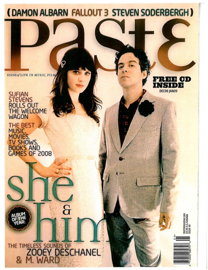 PASTE magazine side cover Issue 49 December 2008