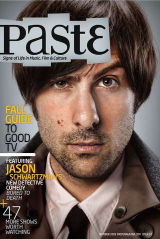PASTE magazine side cover Issue 58 October 2009