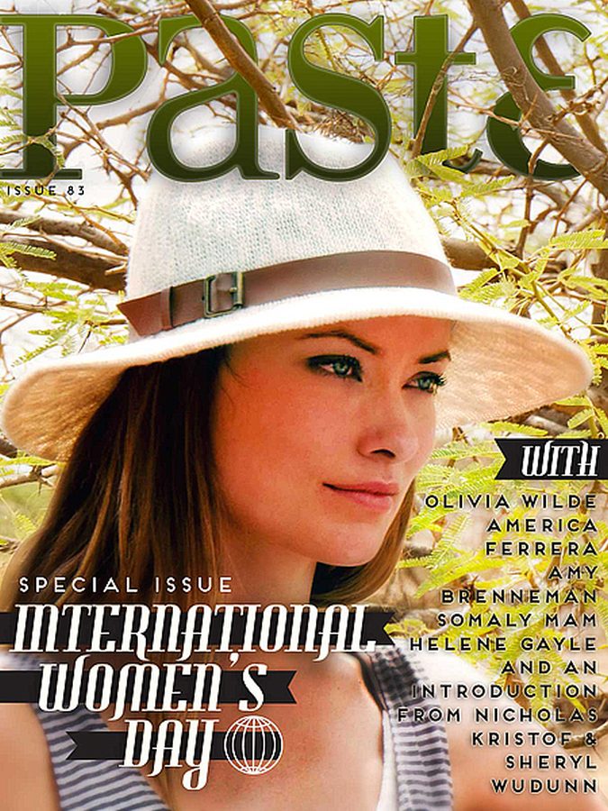 PASTE magazine side cover Issue 83  2013