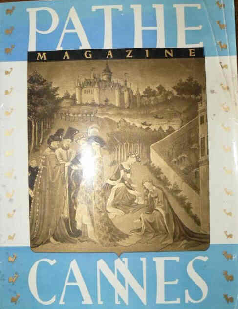 PATHE MAGAZINE magazine side cover  1953