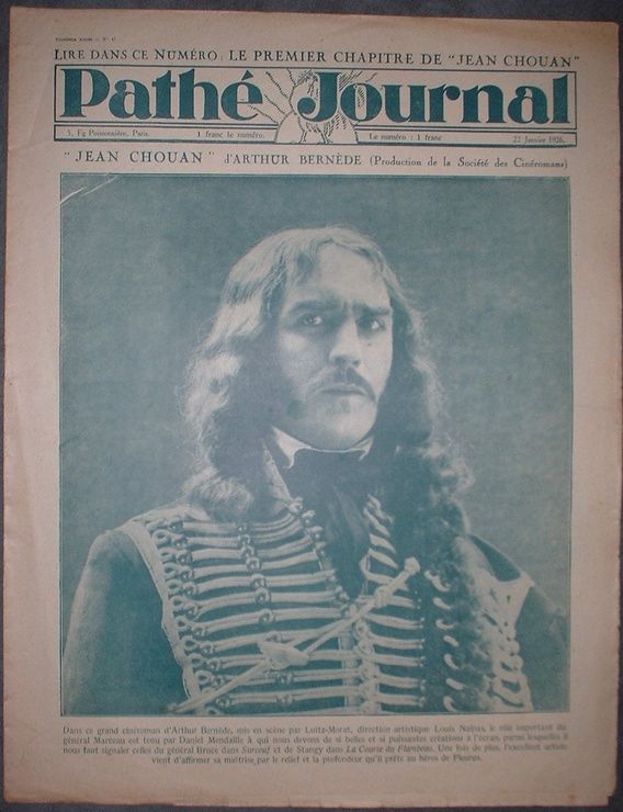 PATHE JOURNAL magazine side cover Issue 47 22 January 1926