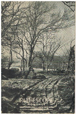 PATHESCOPE MONTHLY magazine side cover  
