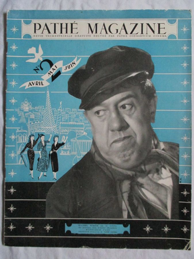 PATHE MAGAZINE magazine side cover Issue 2   1952