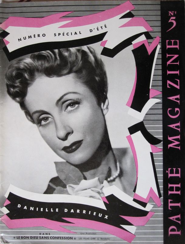 PATHE MAGAZINE magazine side cover Issue 5   1953