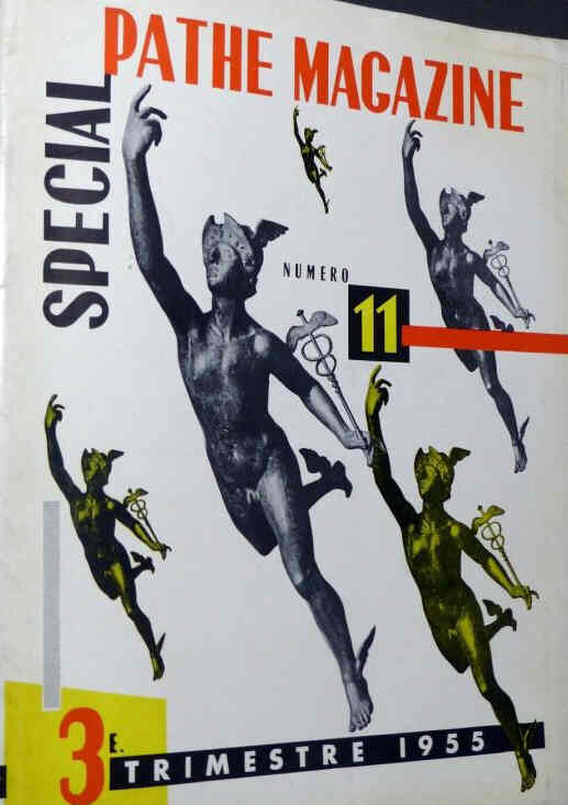 PATHE MAGAZINE magazine side cover Issue 11   1955