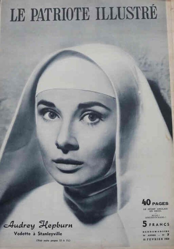 PATRIOTE ILLUSTRE magazine side cover 16 February 1958