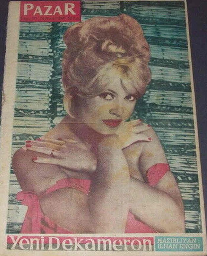 PAZAR magazine side cover   1960