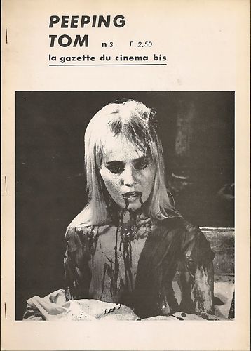 PEEPING TOM (70s) magazine side cover Issue 3 April 1972