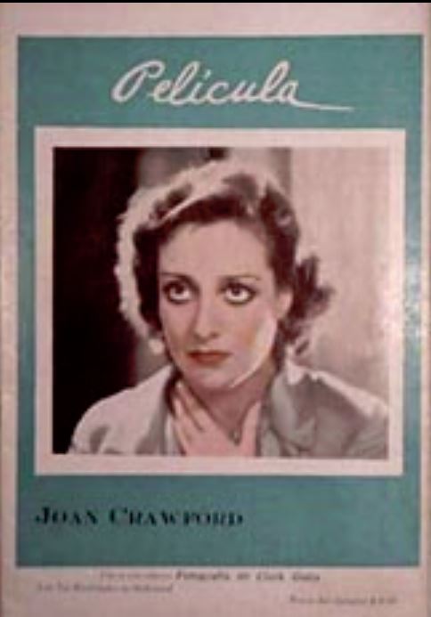 PELICULA magazine side cover Issue 4 29 April 1932