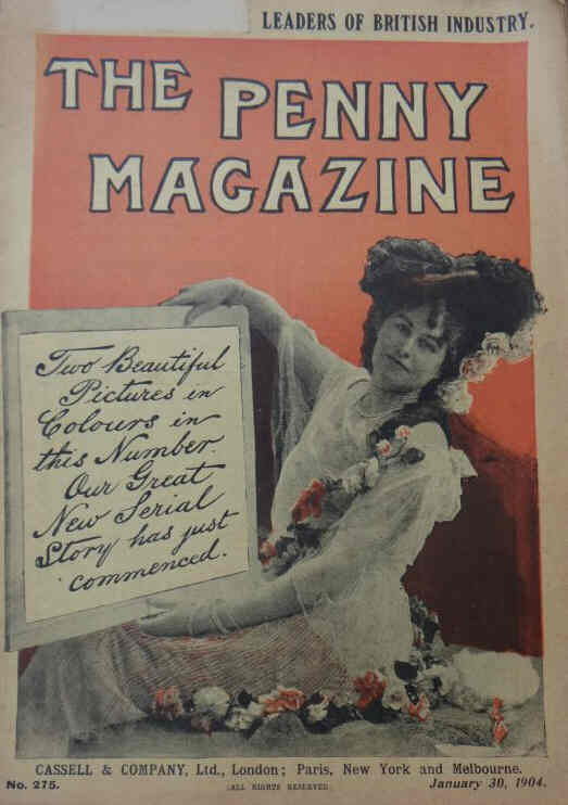 PENNY MAGAZINE | THE magazine side cover Issue 275 30 January 1904