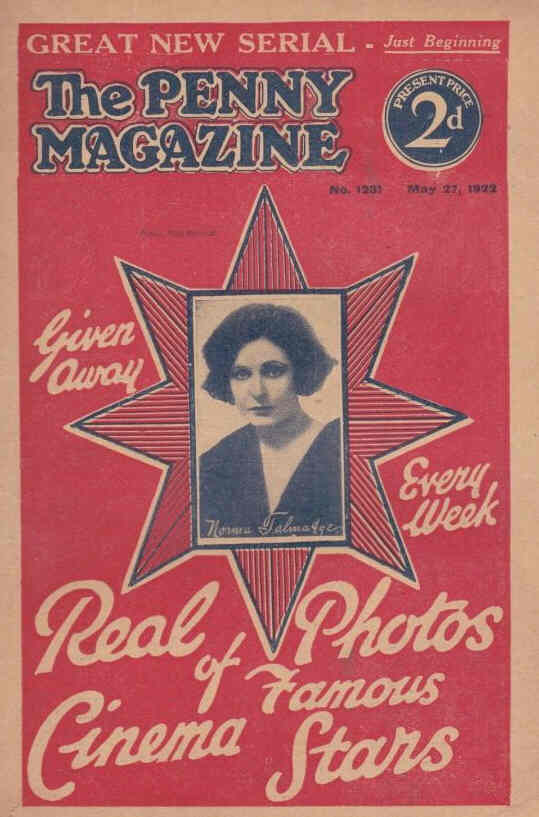 PENNY MAGAZINE | THE magazine side cover Issue 1231 27 May 1922