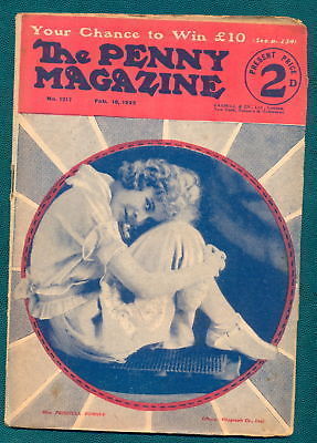 PENNY MAGAZINE | THE magazine side cover 18 February 1922