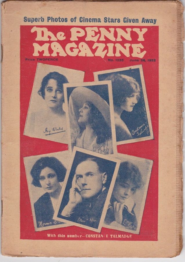 PENNY MAGAZINE | THE magazine side cover Issue 1235 24 June 1922