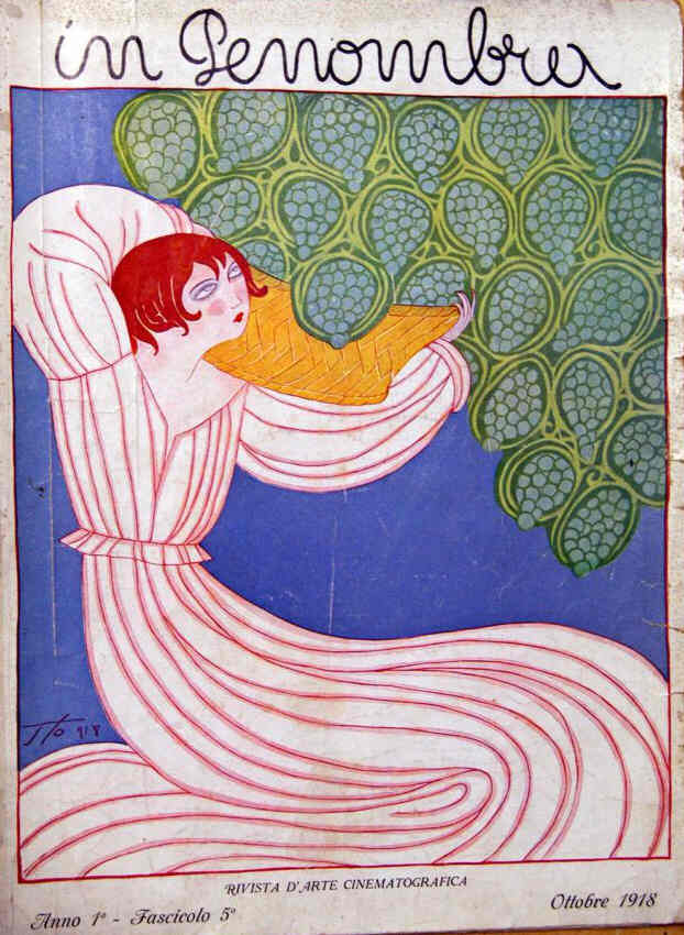 IN PENOMBRA magazine side cover Issue 5  October 1918
