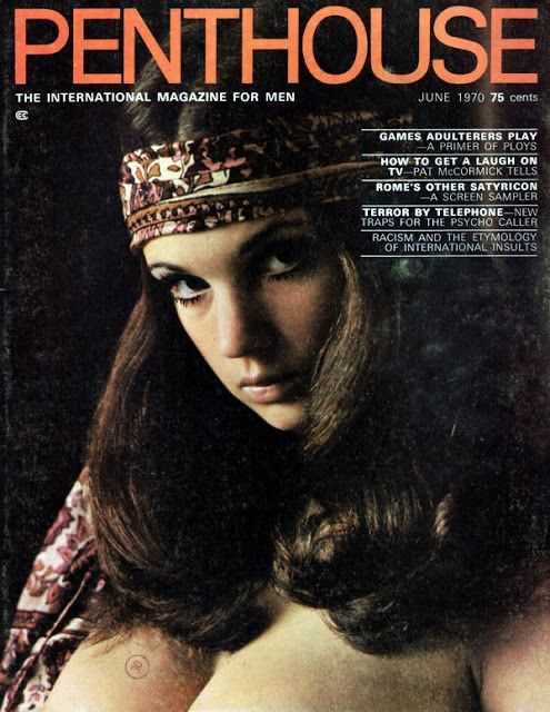 PENTHOUSE magazine side cover  June 1970