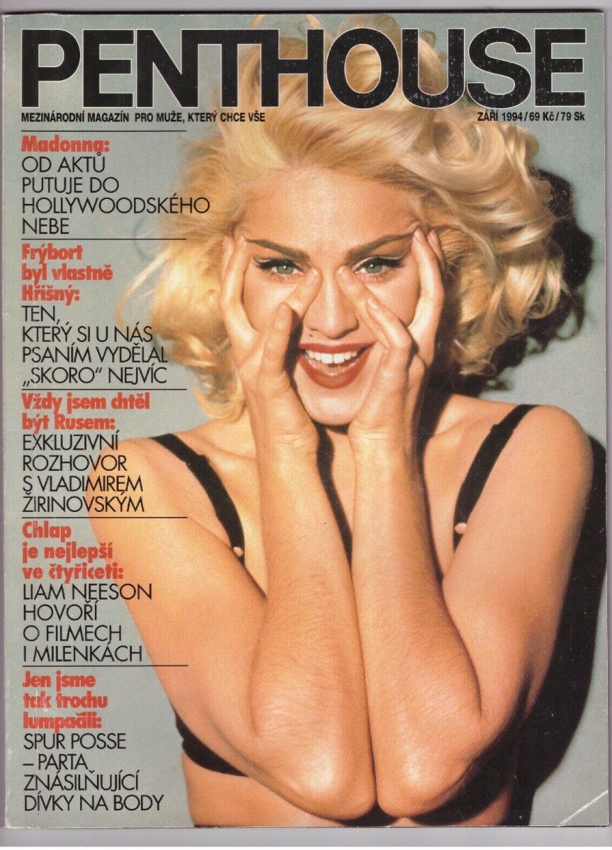PENTHOUSE (CZ) magazine side cover  September 1994