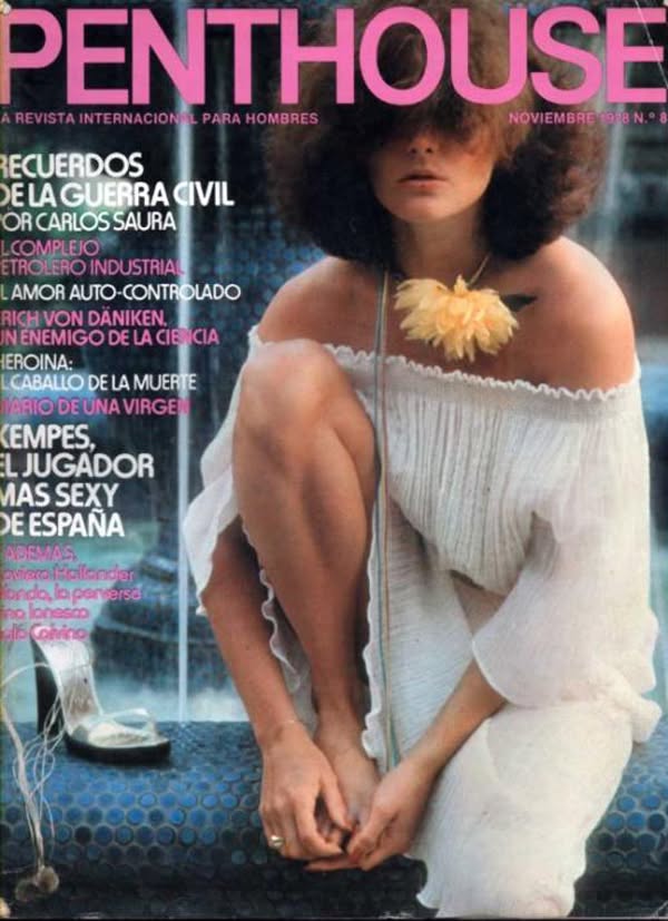 PENTHOUSE (SPAIN) magazine side cover Issue 8  November 1978