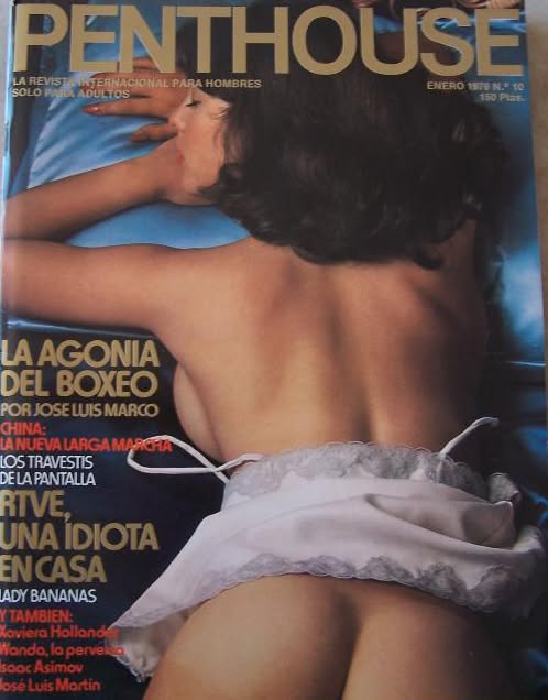 PENTHOUSE (SPAIN) magazine side cover Issue 10  January 1979