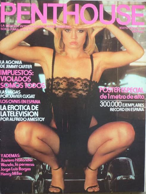 PENTHOUSE (SPAIN) magazine side cover Issue 14  May 1979