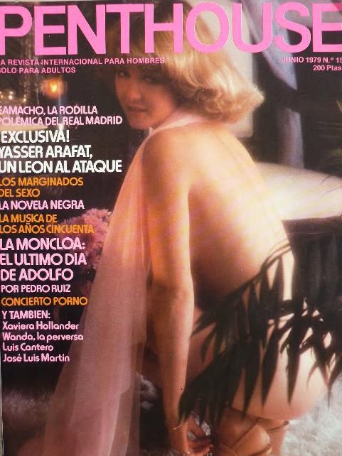 PENTHOUSE (SPAIN) magazine side cover Issue 15  June 1979