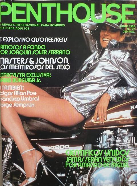 PENTHOUSE (SPAIN) magazine side cover Issue 27  June 1980