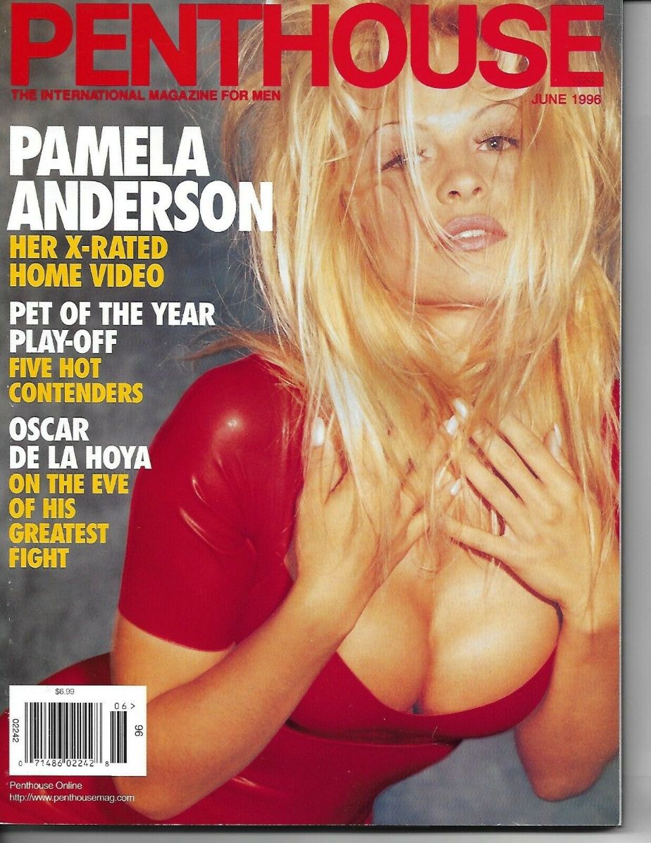 PENTHOUSE magazine side cover  June 1996