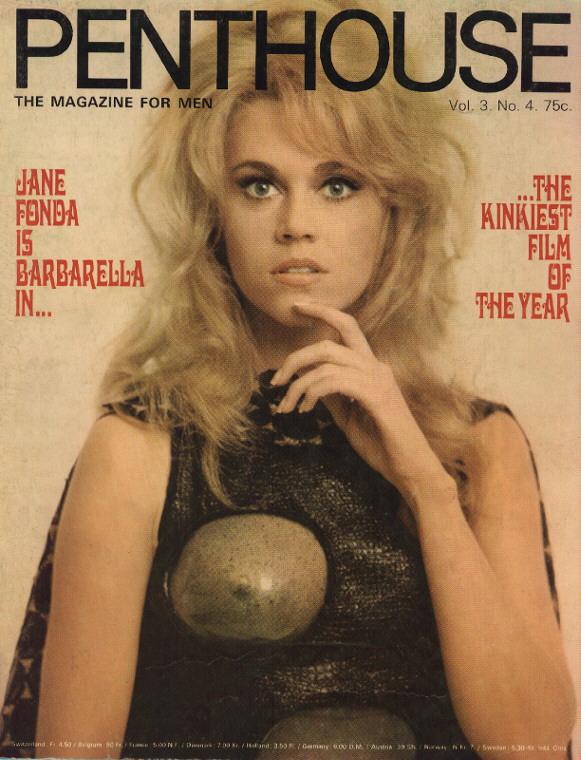 PENTHOUSE magazine side cover  Vol 3 No  4   1968