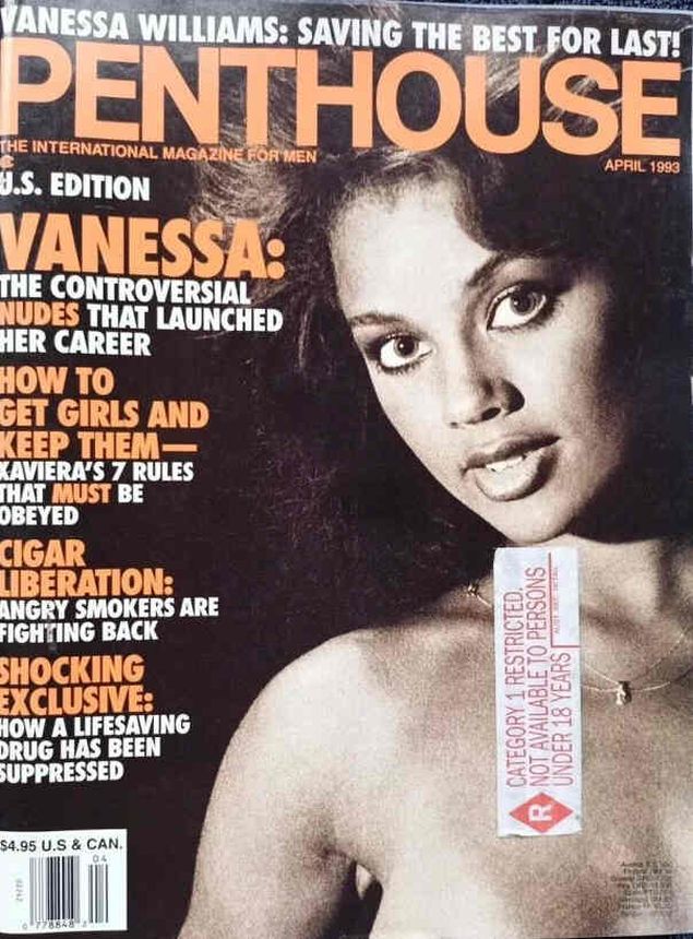 PENTHOUSE magazine side cover  April 1993