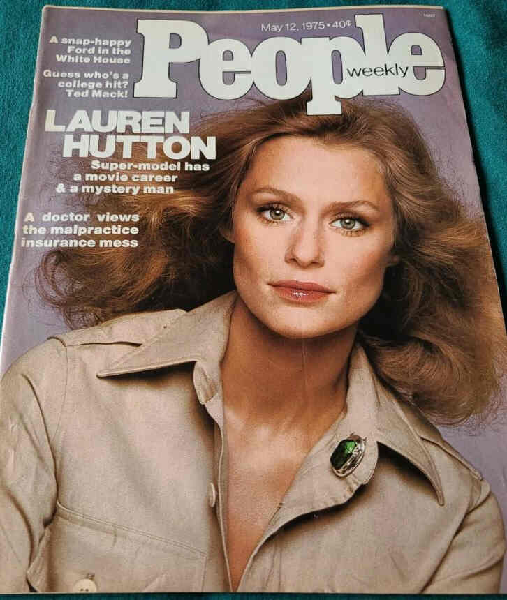 PEOPLE magazine side cover 12 May 1975