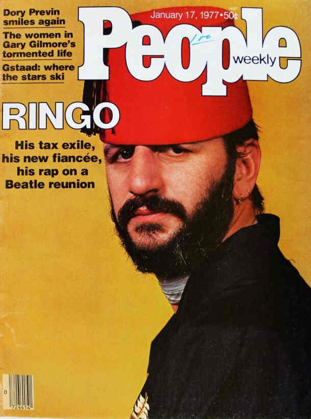 PEOPLE magazine side cover 17 January 1977