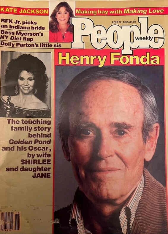PEOPLE magazine side cover 12 April 1982