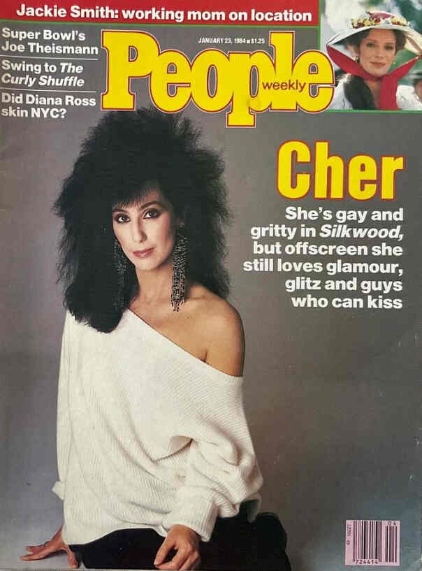 PEOPLE magazine side cover 23 January 1984