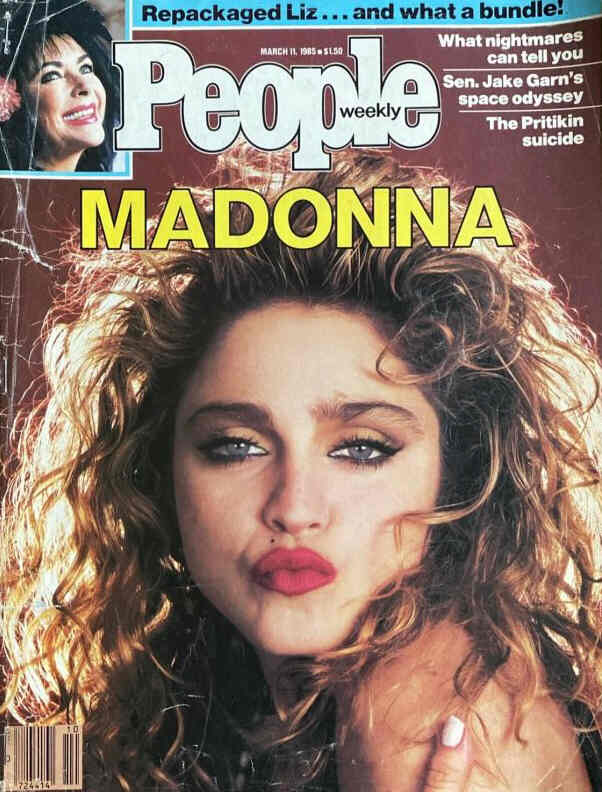 PEOPLE magazine side cover 11 March 1985