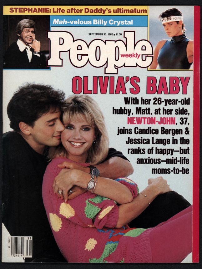 PEOPLE magazine side cover 30 September 1985