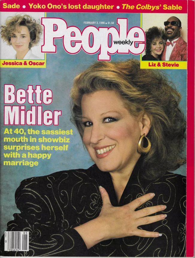 PEOPLE magazine side cover 3 February 1986