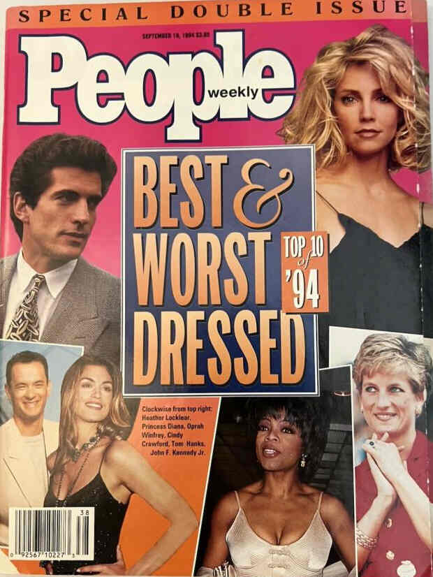 PEOPLE magazine side cover 19 September 1994