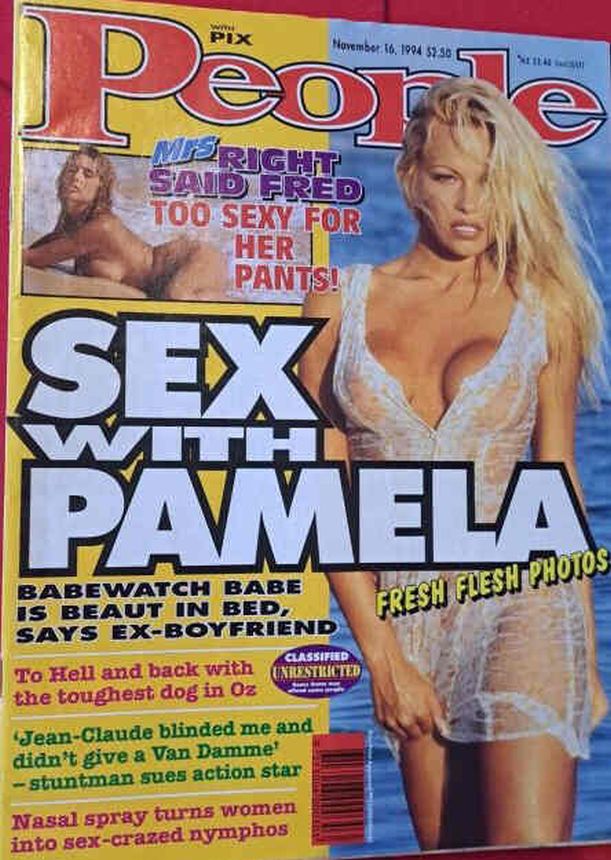 PEOPLE AUSTRALIA magazine side cover 16 November 1994